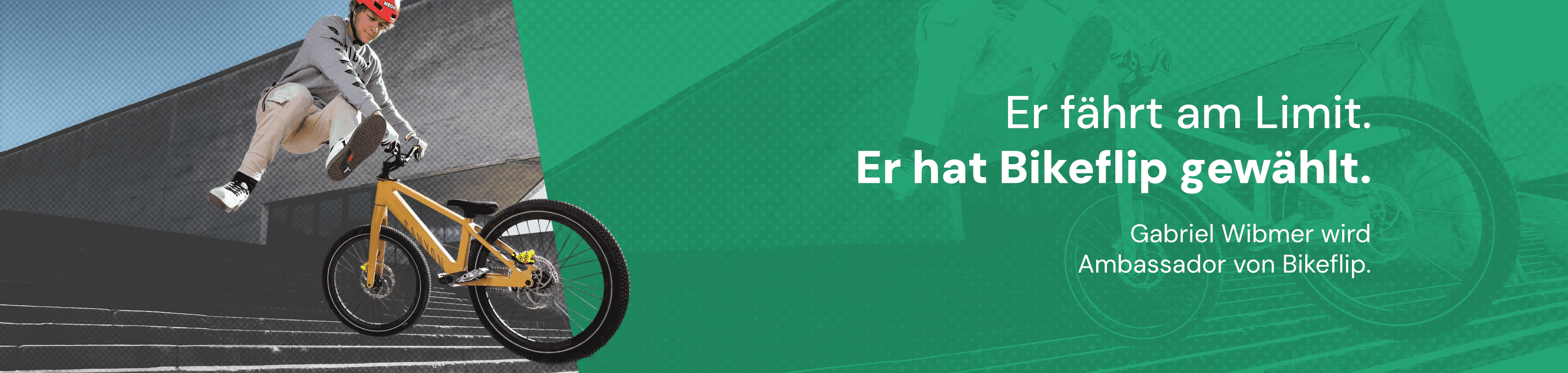Gabriel Wibmer investiert in Bikeflip