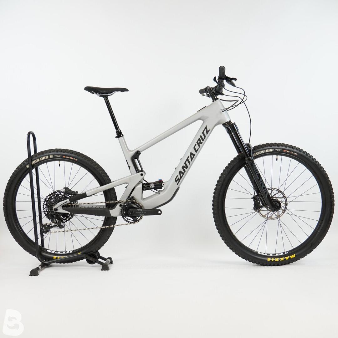 Santa Cruz Heckler SL C R matte silver Gebrauchtrad 2024