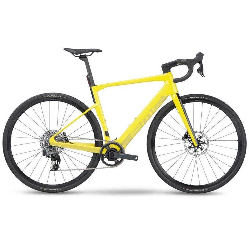 BMC Roadmachine 01 AMP X Two lime yellow/black Ausstellungsrad 2023