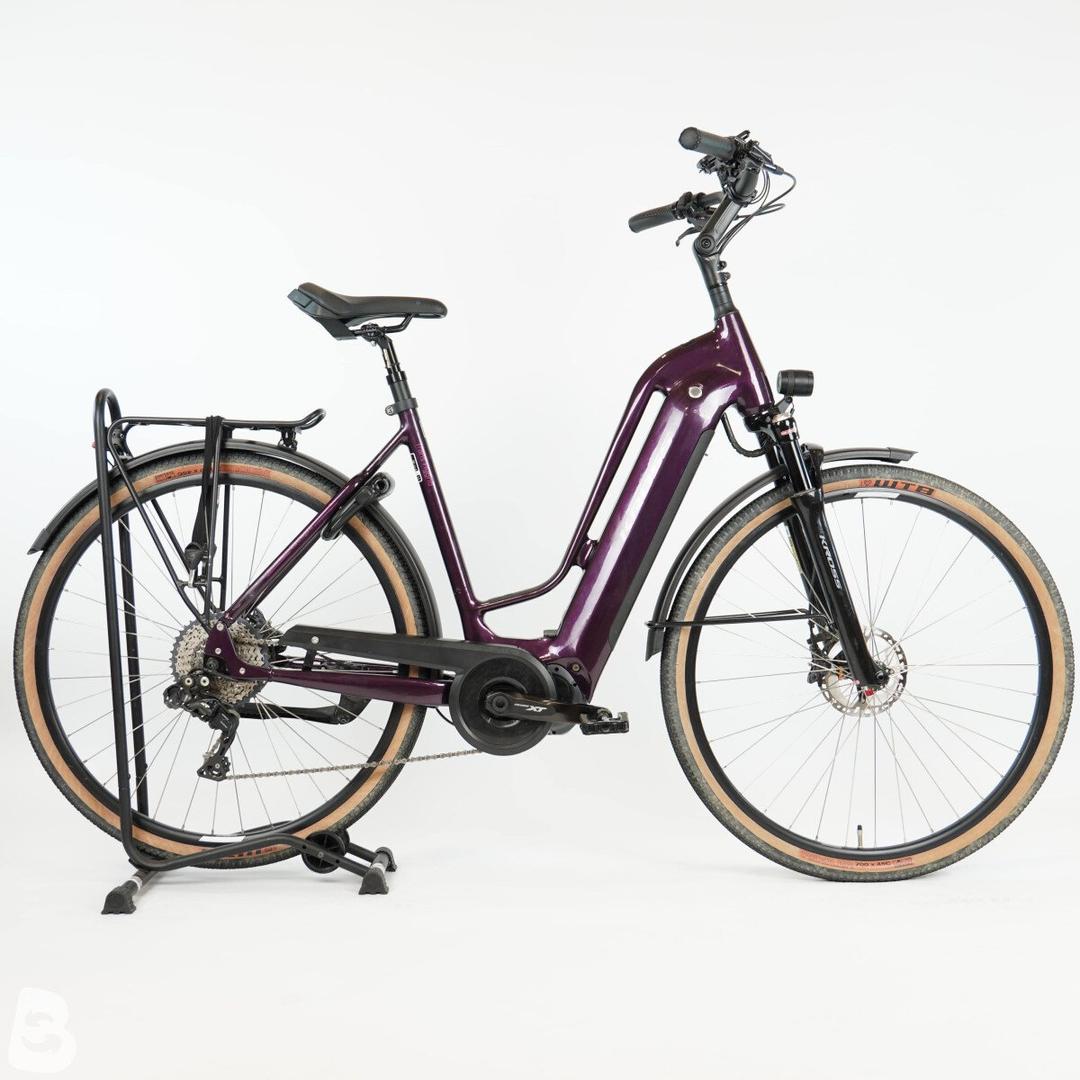 Kross Trans Hybrid Prestige Trapez 630 Wh violet Gebrauchtrad 2022